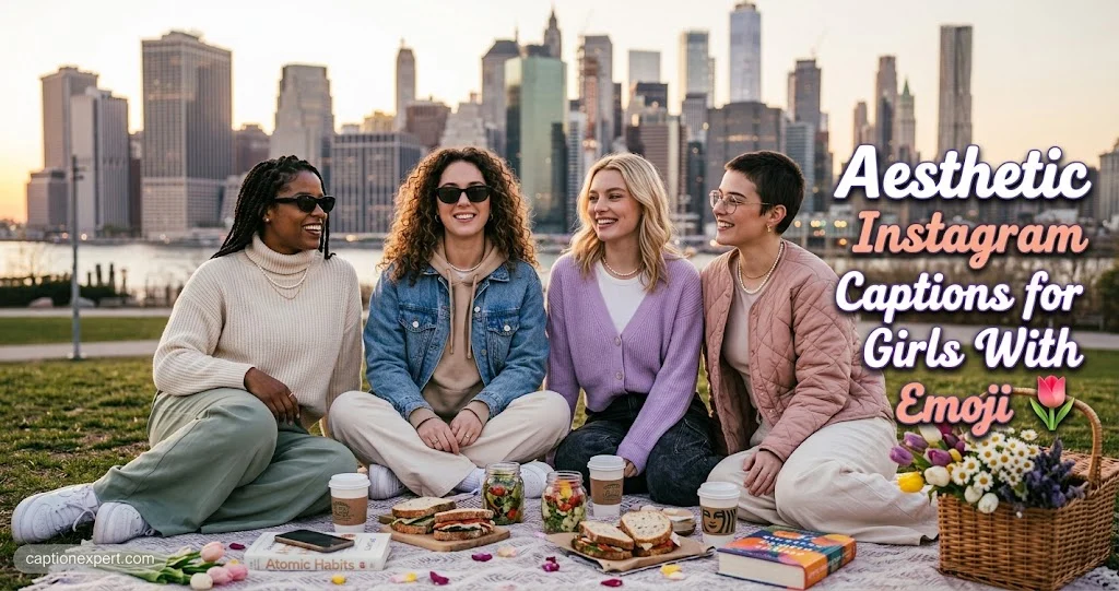 Aesthetic Instagram Captions for Girls With Emoji