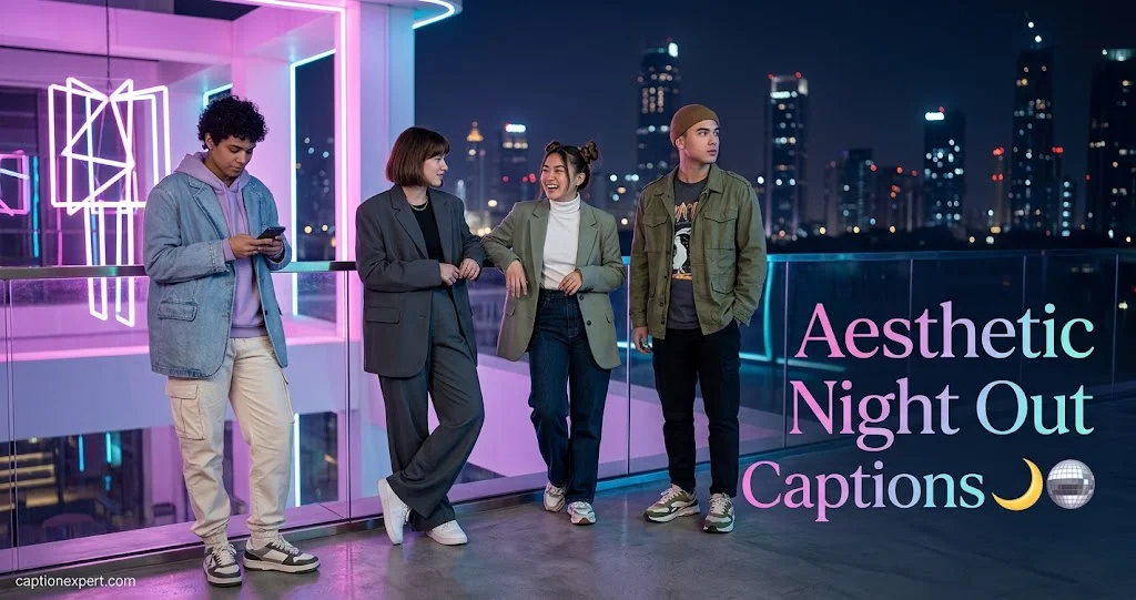 Aesthetic Night Out Captions 