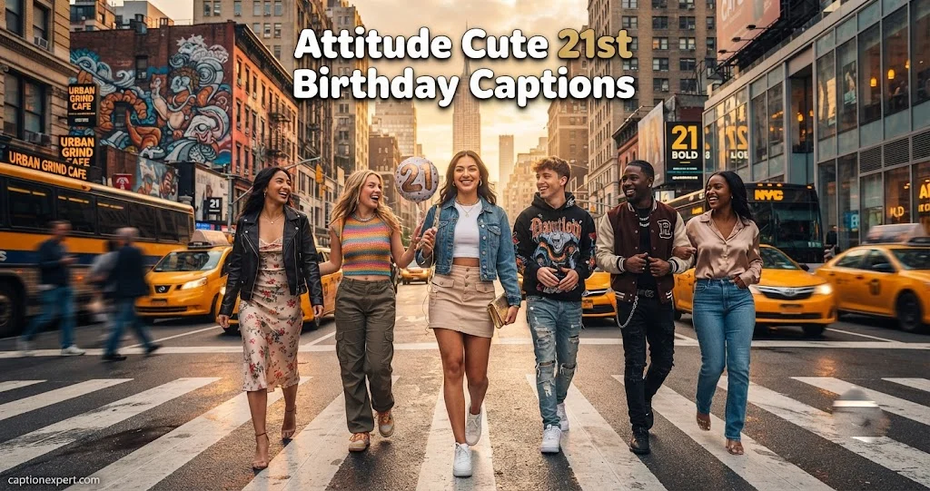 Attitude Cute 21st Birthday