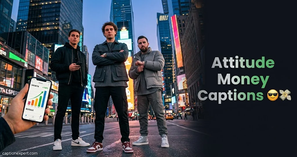 Attitude Money Captions