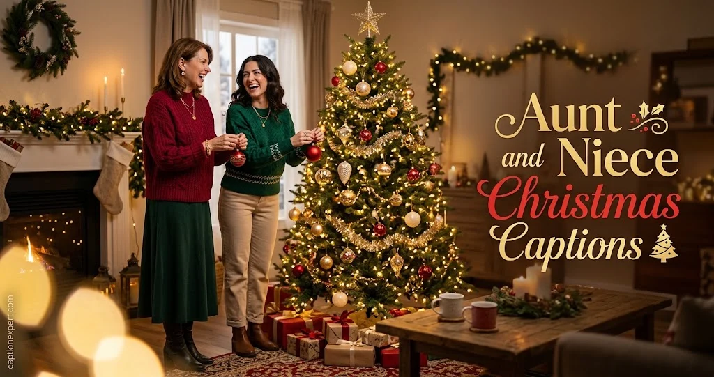 Aunt and Niece Christmas 