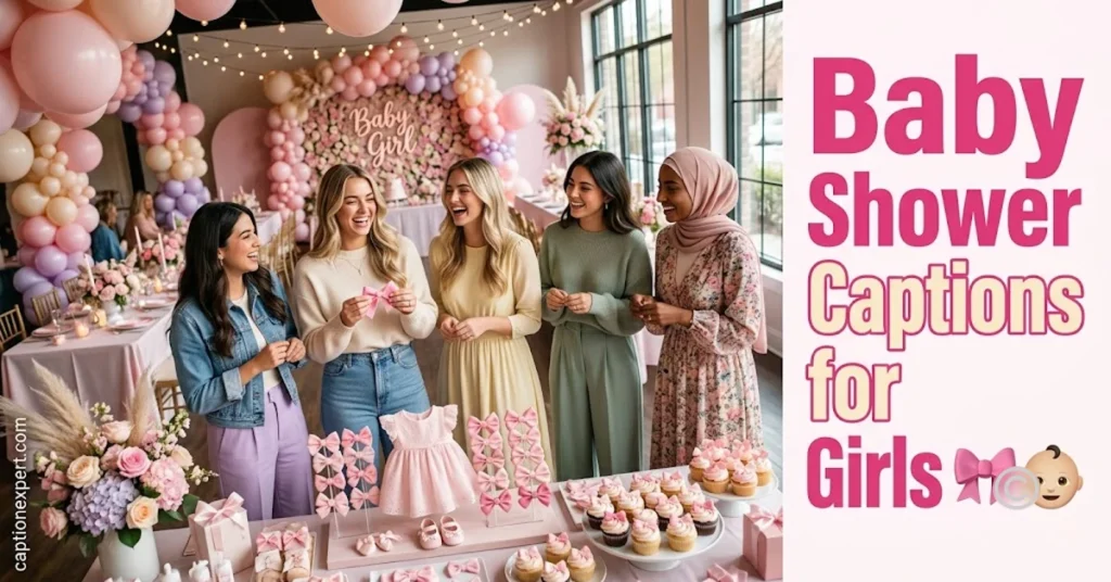Baby Shower Captions for Girls 