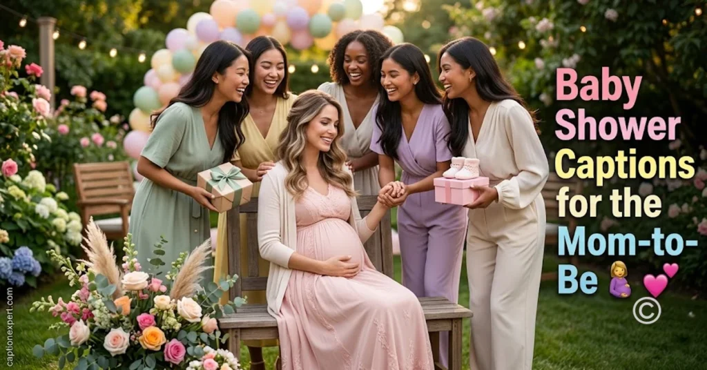 Baby Shower Captions for the Mom-to-Be 