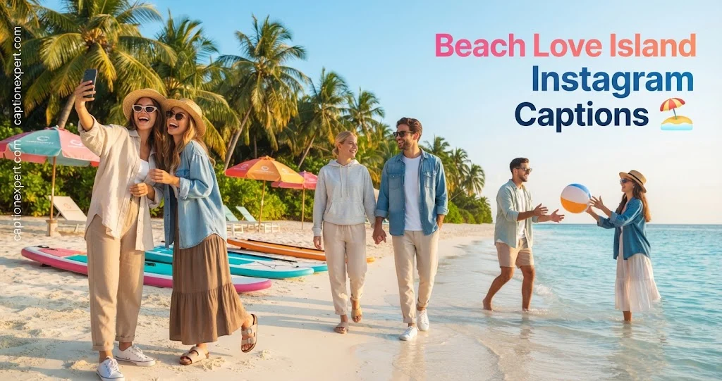 Beach Love Island Instagram Captions 