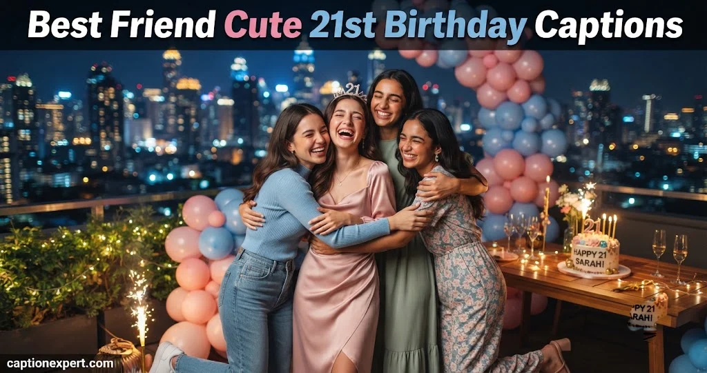 Best Friend Cute 21st Birthday