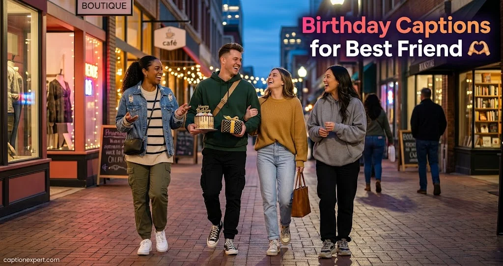 Birthday Captions for Best Friend
