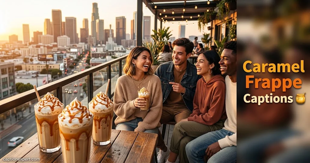 Caramel Frappe Captions