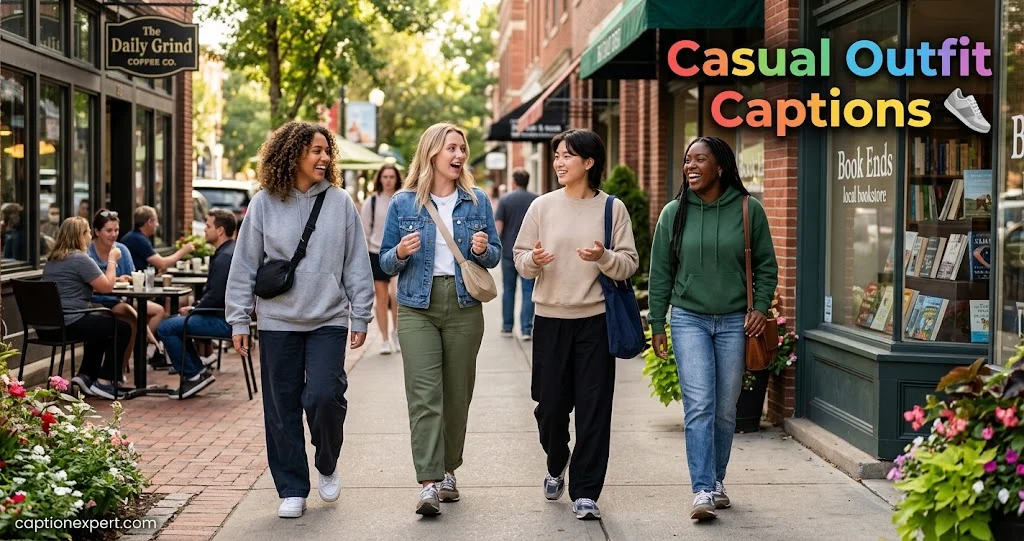 Casual Outfit Captions 