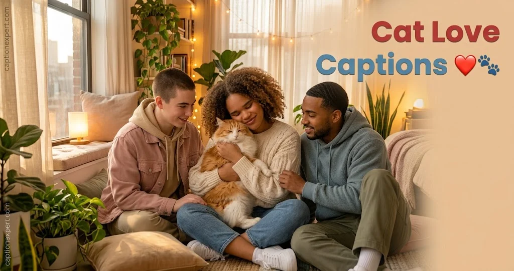 Cat Love Captions 