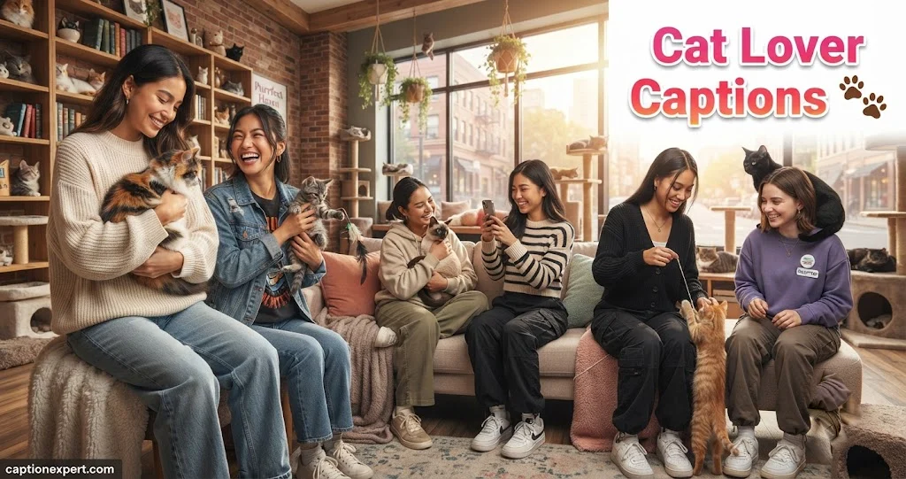  Cat Lover Captions 