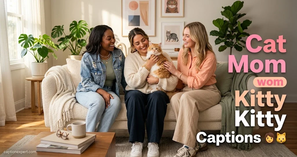 Cat Mom Kitty Captions 