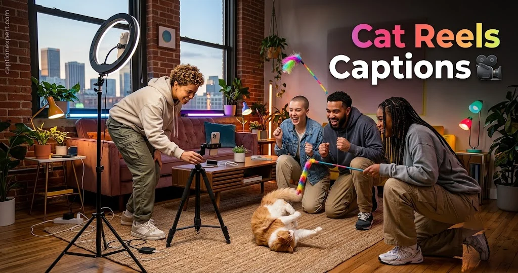Cat Reels Captions