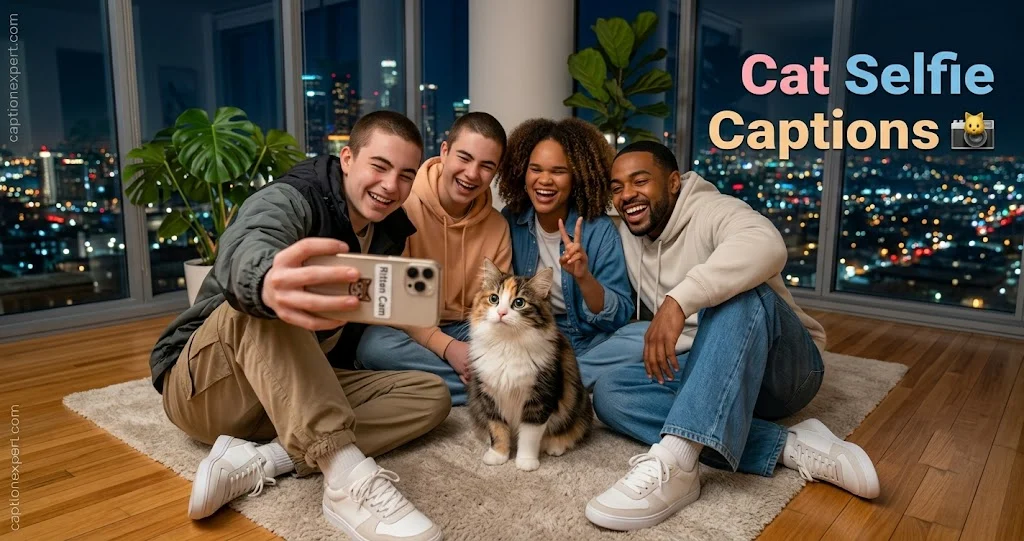 Cat Selfie Captions 