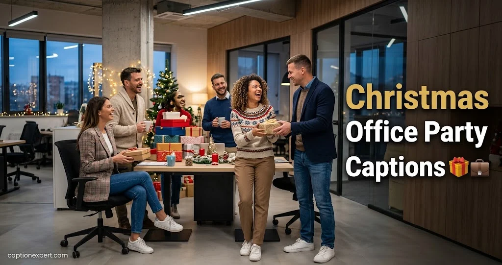 Christmas Office Party Captions