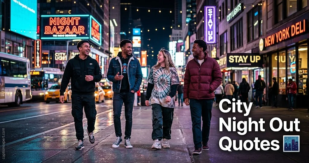 City Night Out Quotes 
