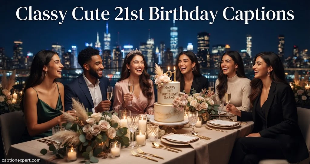 Classy Cute 21st Birthday