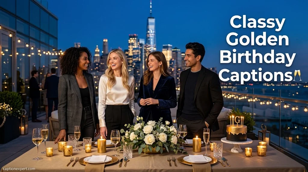 Classy Golden Birthday 