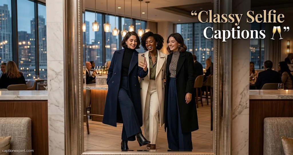 Classy Selfie Captions