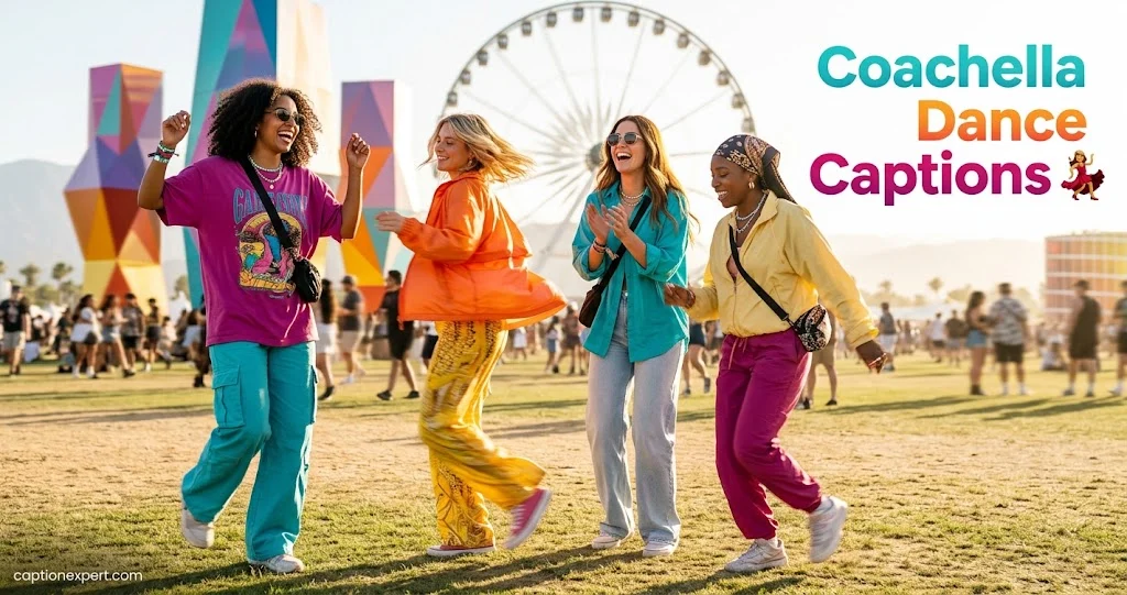 Coachella Dance Captions 
