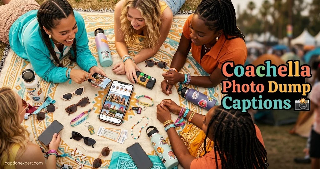 Coachella Photo Dump Captions 