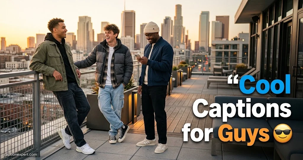 Cool Captions for Guys