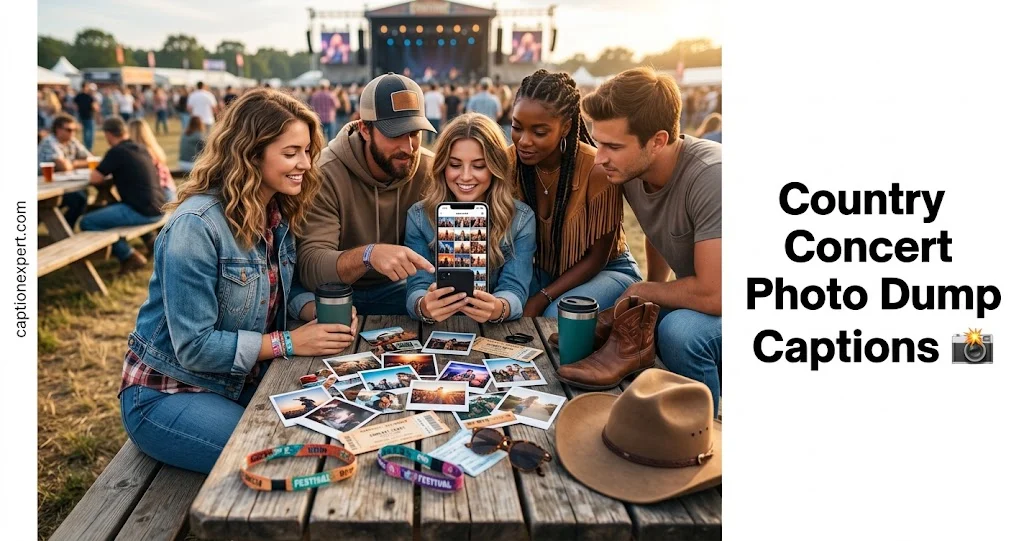 Country Concert Photo Dump