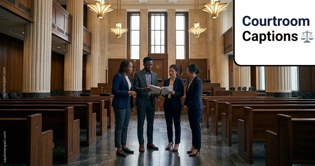 Courtroom Captions 