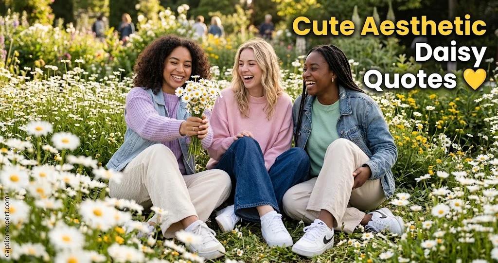 Cute Aesthetic Daisy Quotes