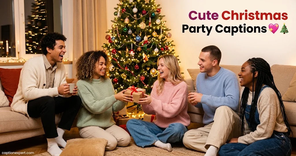 Cute Christmas Party Captions