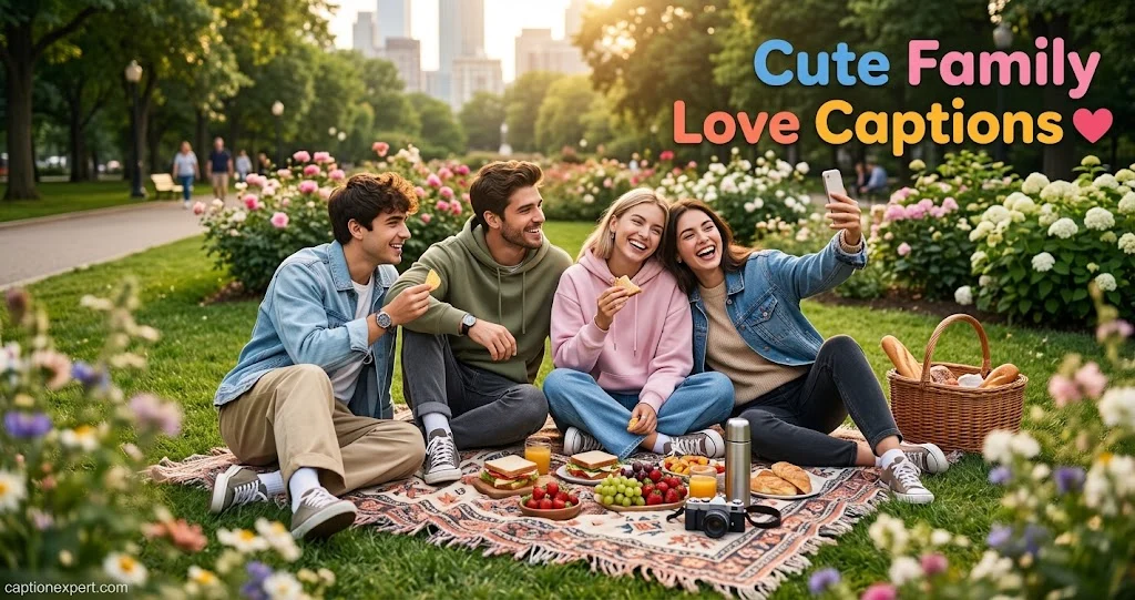 Cute Family Love Captions 