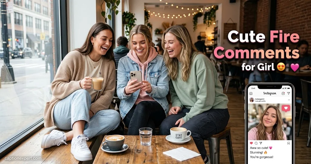 Cute Fire Comments for Instagram for Girl