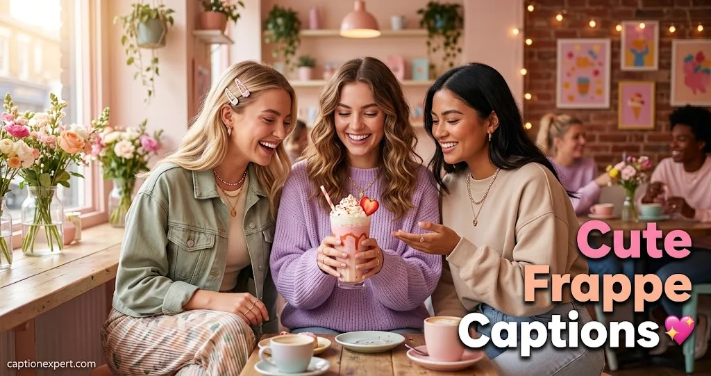 Cute Frappe Captions
