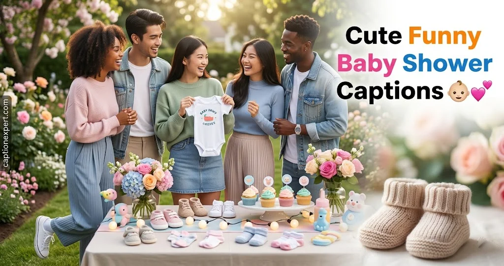 Cute Funny Baby Shower Captions