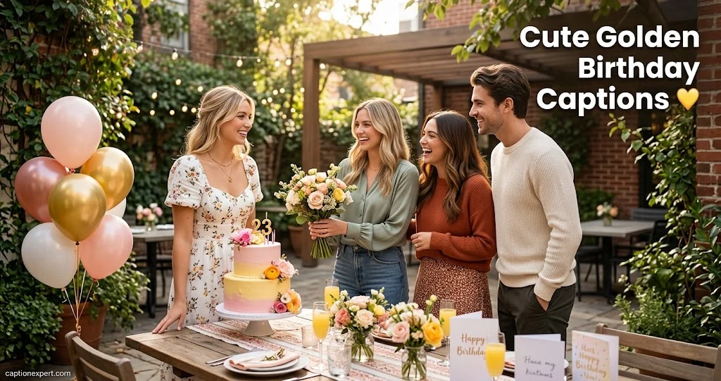 Cute Golden Birthday