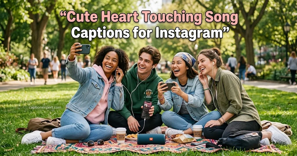 Cute Heart Touching Song Captions for Instagram