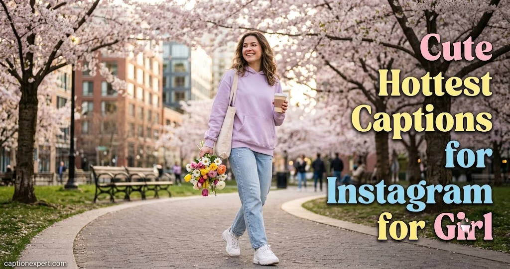 Cute Hottest Captions for Instagram for Girl 