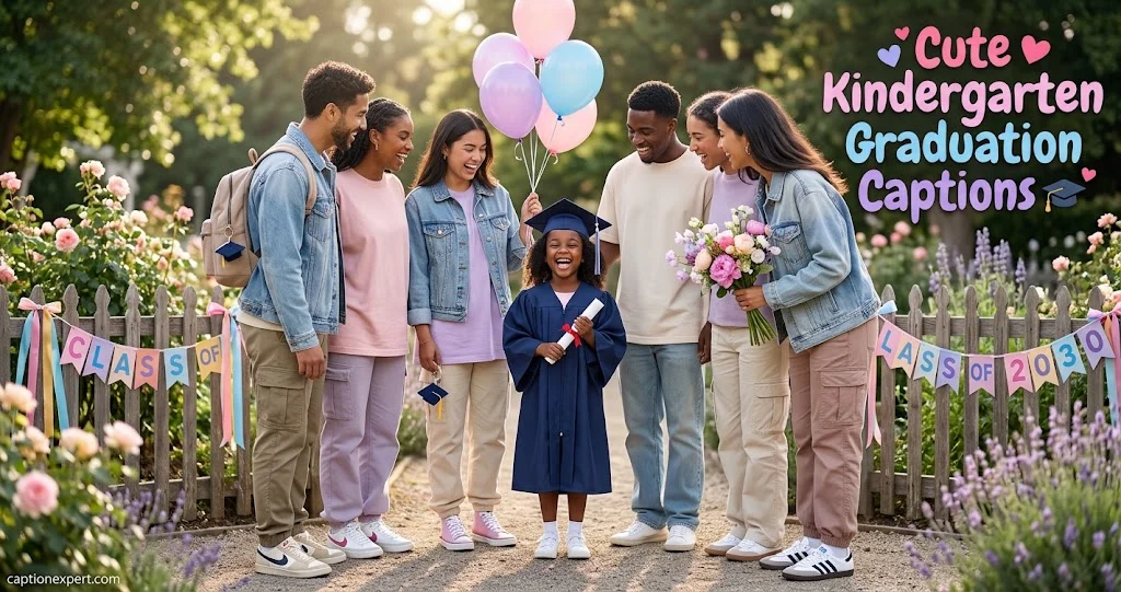 Cute Kindergarten Graduation Captions 
