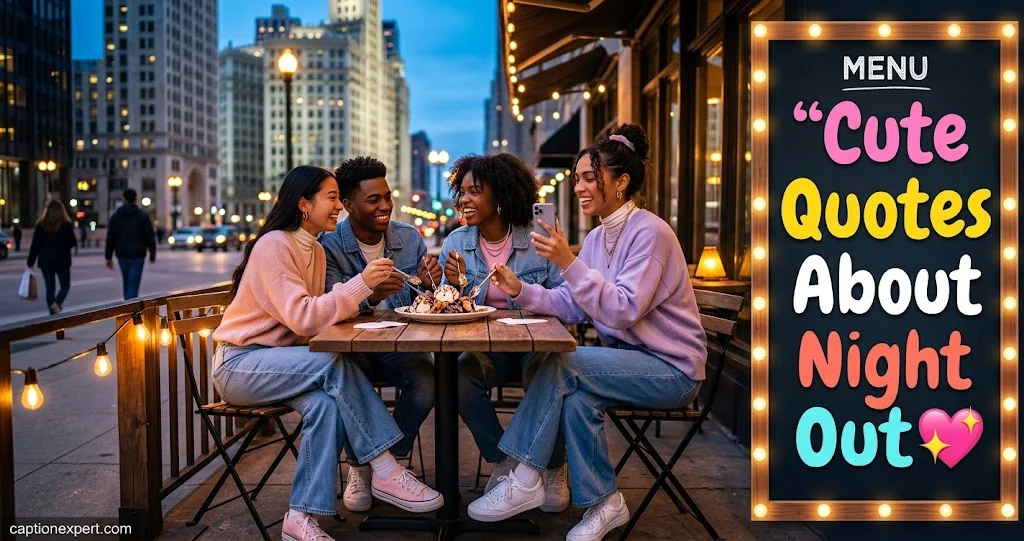 Cute Quotes About Night Out