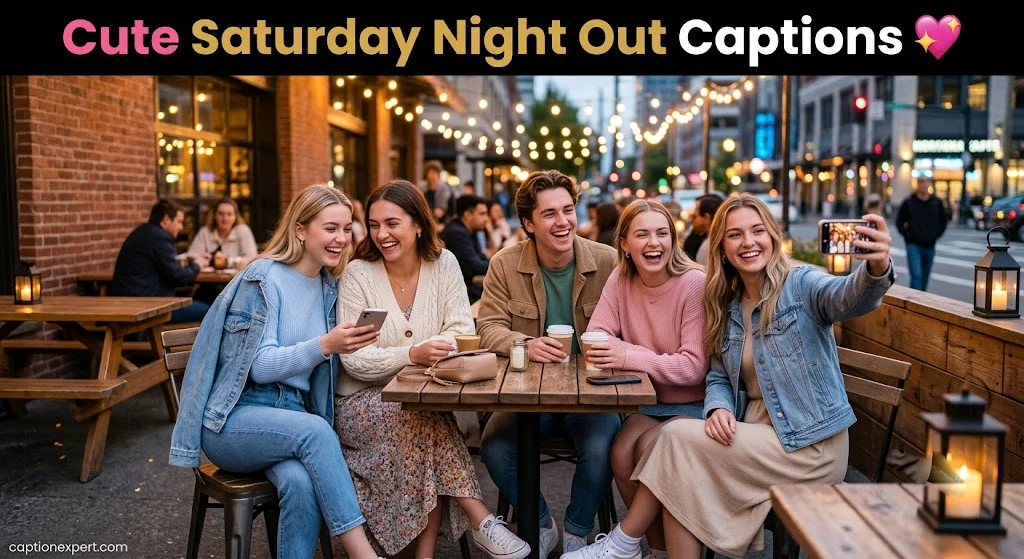 Cute Saturday Night Out Captions