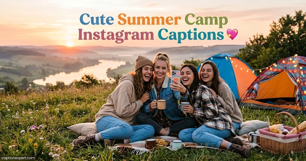  Cute Summer Camp Instagram Captions