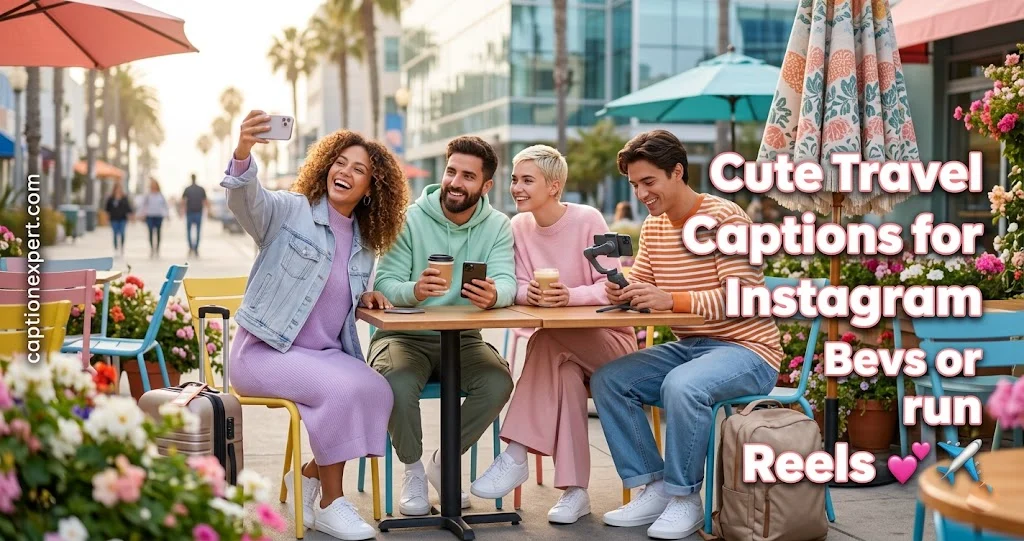 Cute Travel Captions for Instagram Reels