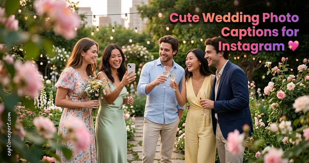 Cute Wedding Photo Captions