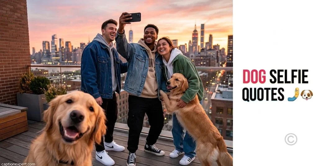 Dog Selfie Quotes