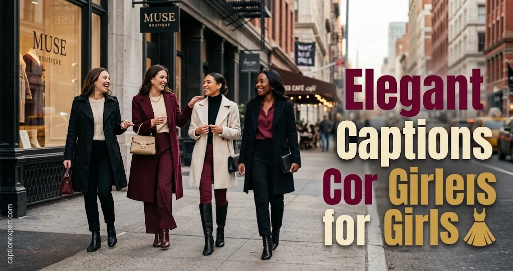 Elegant Captions for Girls