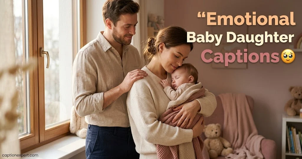 Emotional Baby Daughter Captions