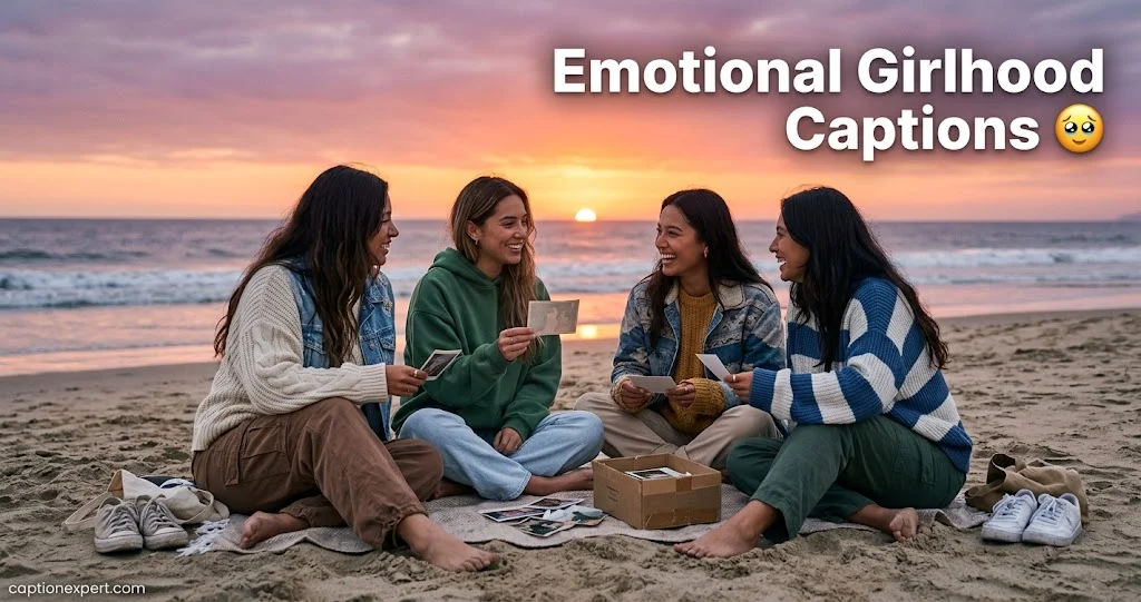 Emotional Girlhood Captions