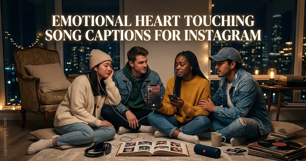 Emotional Heart Touching Song Captions for Instagram