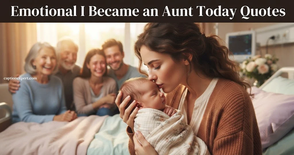 Emotional I Became an Aunt