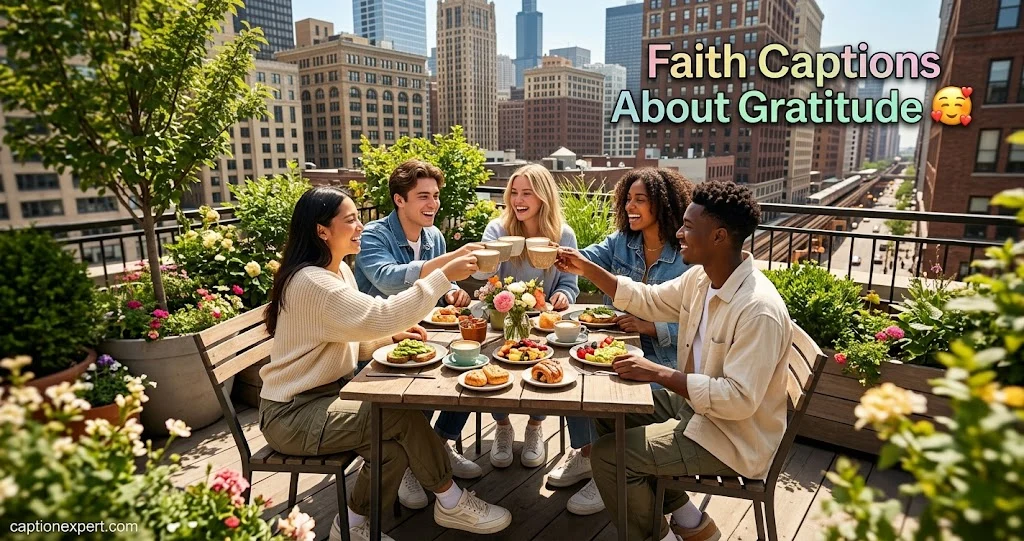 Faith Captions About Gratitude
