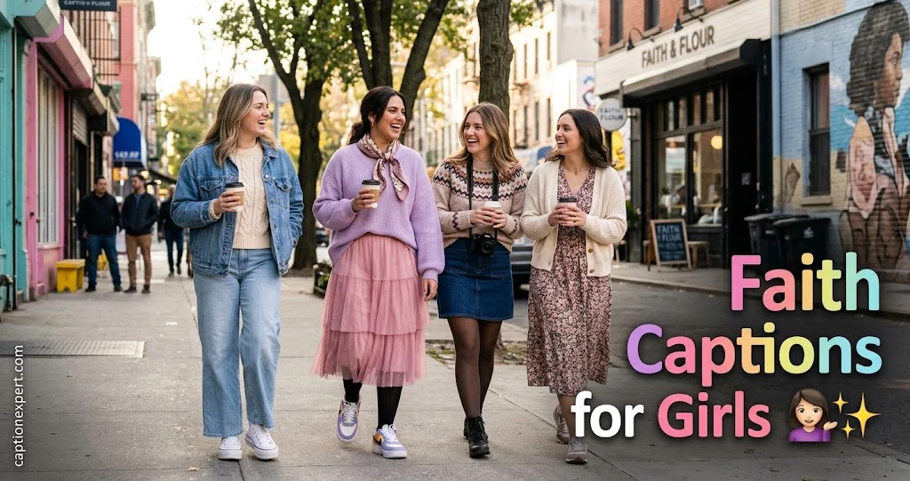 Faith Captions for Girls